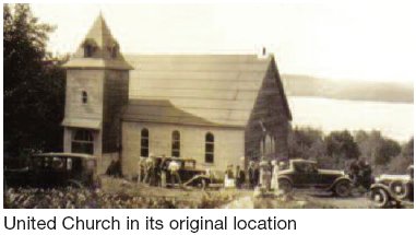 United Church in its original location