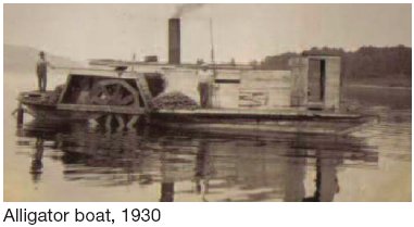 Alligator boat, 1930